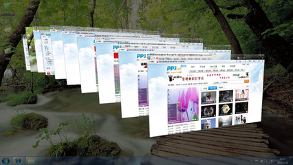 林間河道小橋 自然與寧靜的電腦主題